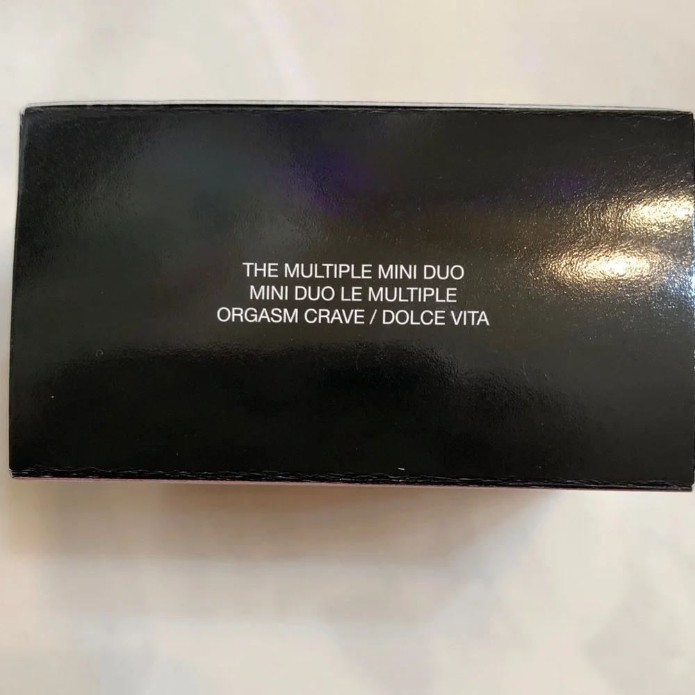 NARS The Multiple Mini Duo Cream Sticks Orgasm Crave & Dolce Vita 3.5g Each NIB